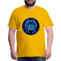 Thumbnail for Men's Stellar Cancer Premium T-Shirt - sun yellow