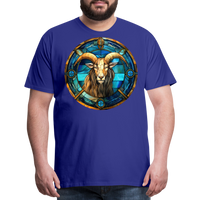 Thumbnail for Men's Mosaic Capricorn Premium T-Shirt - royal blue