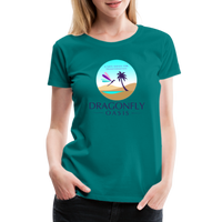 Thumbnail for Women's Dragonfly Oasis V.1 Premium T-Shirt - teal