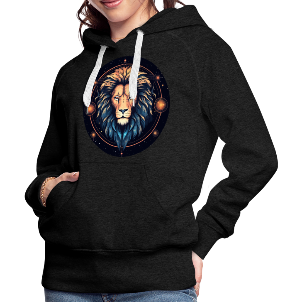 Women’s Magic Leo Premium Hoodie - charcoal grey