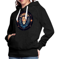 Thumbnail for Women’s Magic Leo Premium Hoodie - charcoal grey