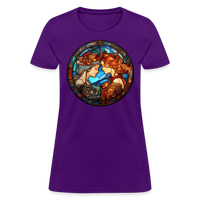 Thumbnail for Women's Mosaic Gemini T-Shirt - purple