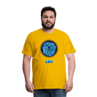 Thumbnail for Men's Leo Premium T-Shirt - sun yellow