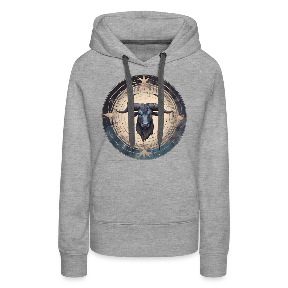 Women’s Mythical Taurus Premium Hoodie - heather grey