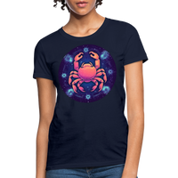 Thumbnail for Women's Magic Cancer T-Shirt - navy