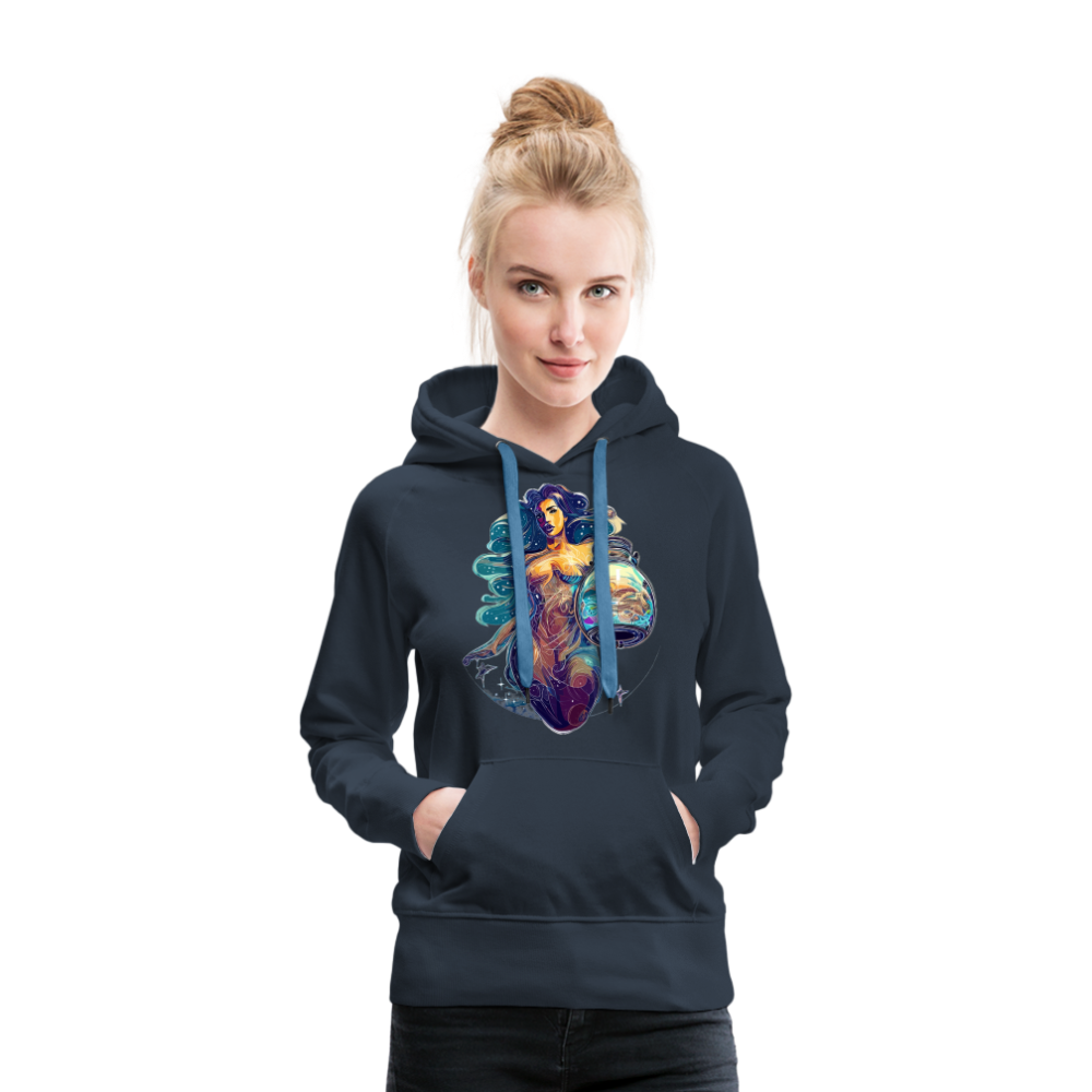 Women’s Mythical Aquarius Premium Hoodie - navy