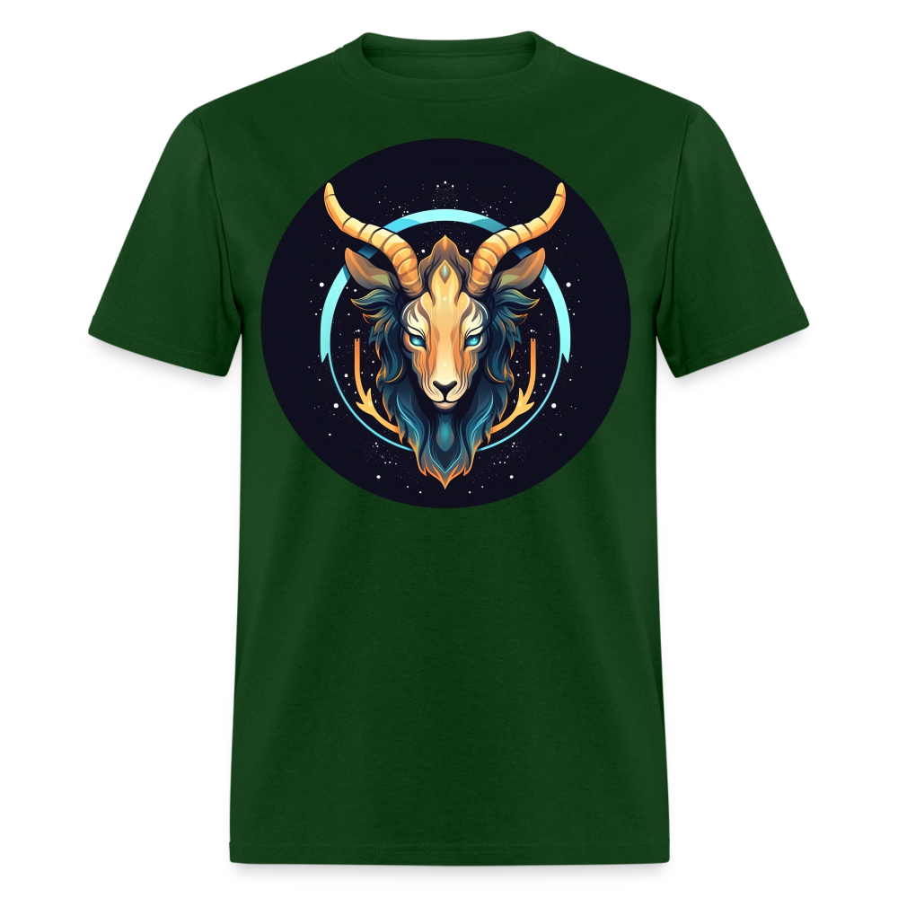 Men's Mystic Capricorn Classic T-Shirt - forest green