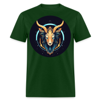 Thumbnail for Men's Mystic Capricorn Classic T-Shirt - forest green