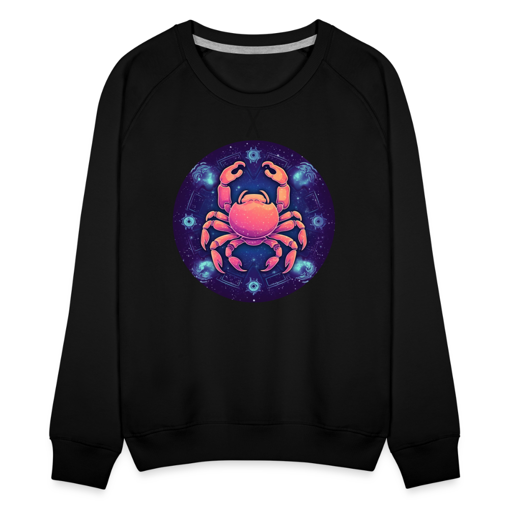 Women’s Magic Cancer Premium Sweatshirt - black