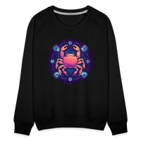 Thumbnail for Women’s Magic Cancer Premium Sweatshirt - black