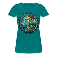 Thumbnail for Women’s Mosaic Aquarius Premium T-Shirt - teal