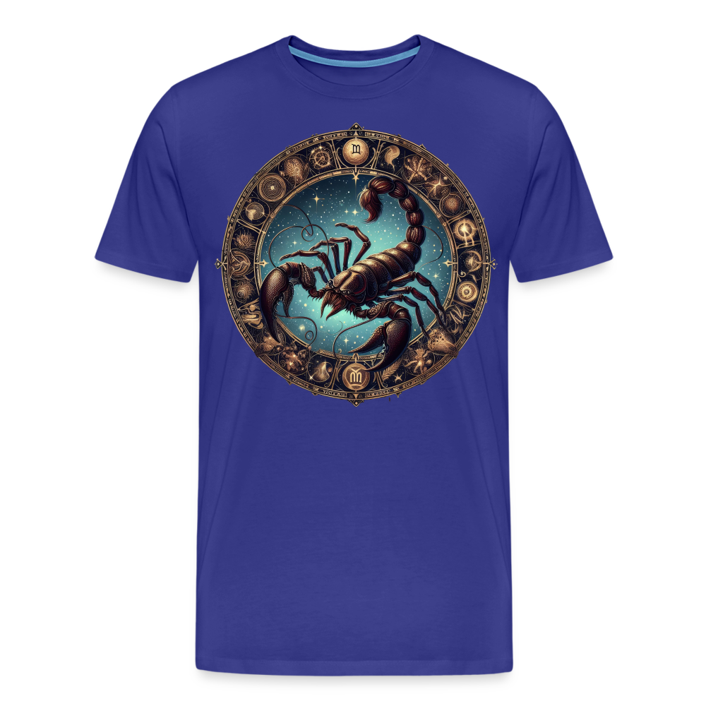 Men's Mythical Scorpio Premium T-Shirt - royal blue