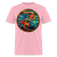 Thumbnail for Men's Mosaic Pisces Classic T-Shirt - pink