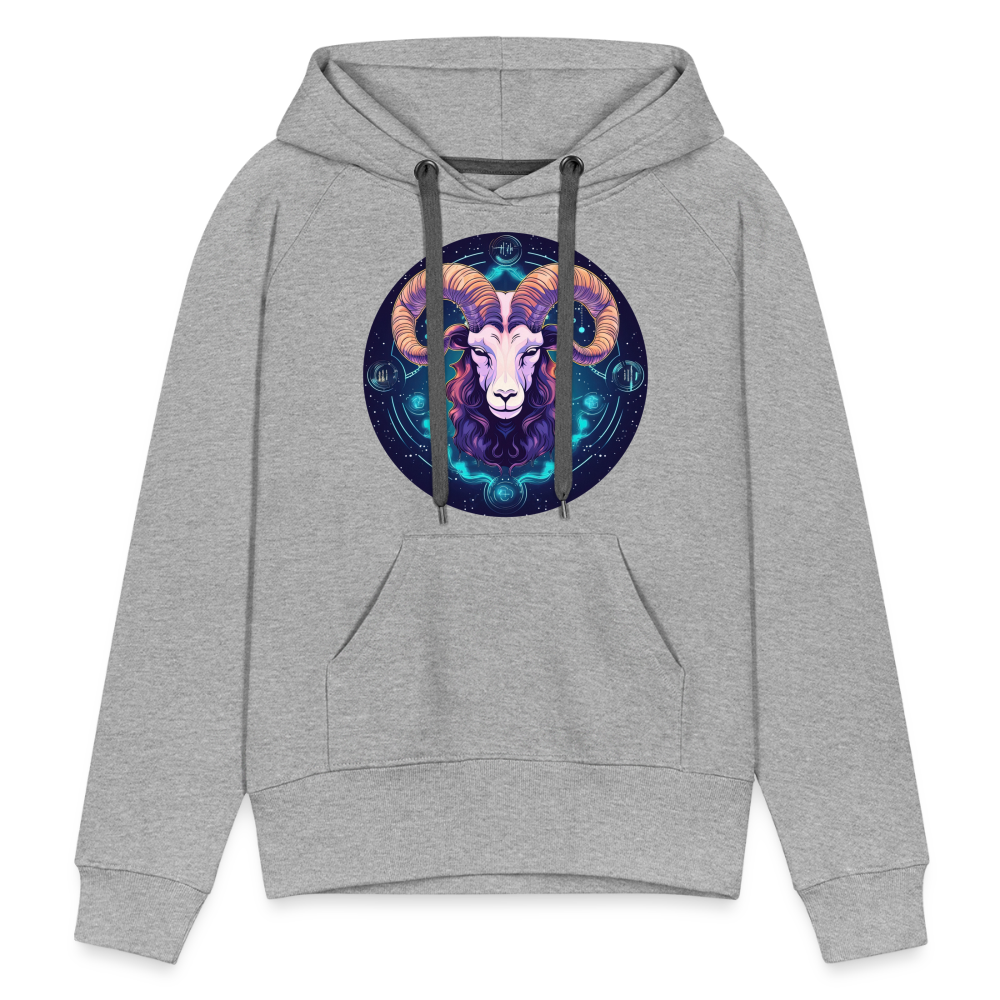 Women’s Magic Capricorn Premium Hoodie - heather grey