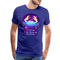 Thumbnail for Men's Neon Cancer Premium T-Shirt - royal blue