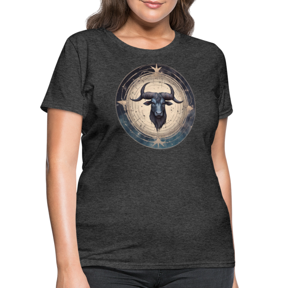 Women's Mythical Taurus T-Shirt - heather black