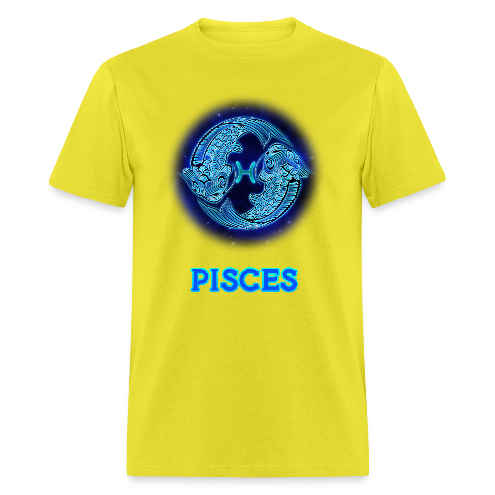 Men's Stellar Pisces Classic T-Shirt - yellow