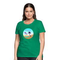 Thumbnail for Women's Dragonfly Oasis V.2 Premium T-Shirt - kelly green