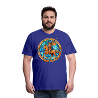 Thumbnail for Men's Mosaic Sagittarius Premium T-Shirt - royal blue