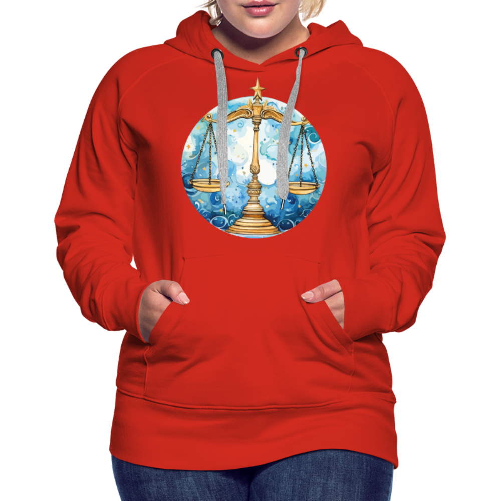 Women’s Mythical Libra Premium Hoodie - red