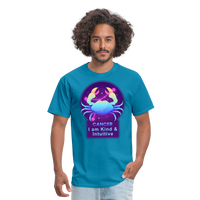 Thumbnail for Men's Neon Cancer Classic T-Shirt - turquoise