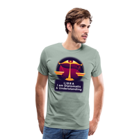 Thumbnail for Men's Glow Libra Premium T-Shirt - steel green