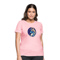 Thumbnail for Women's Mythical Capricorn T-Shirt - pink