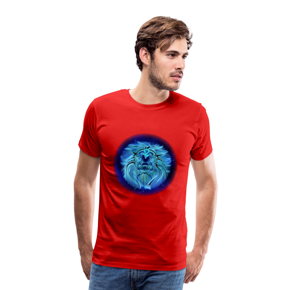 Men's Leo Premium T-Shirt - red