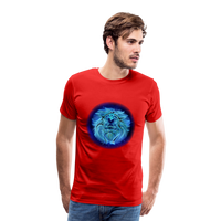 Thumbnail for Men's Leo Premium T-Shirt - red