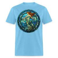 Thumbnail for Men's Mosaic Aquarius Classic T-Shirt - aquatic blue