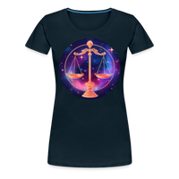 Thumbnail for Women’s Magic Libra Premium T-Shirt - deep navy