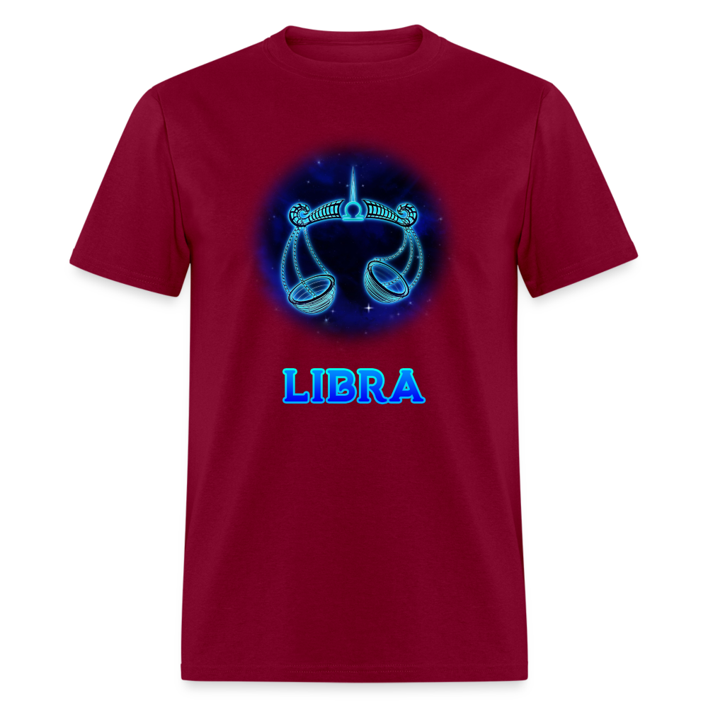 Men's Stellar Libra Classic T-Shirt - burgundy