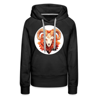 Thumbnail for Women’s Symbol Aries Premium Hoodie - black