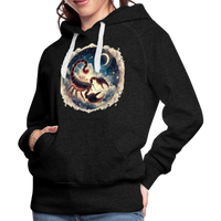 Thumbnail for Women’s Mythical Scorpio Premium Hoodie - charcoal grey