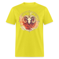 Thumbnail for Men's Mythical Aries Classic T-Shirt - yellow