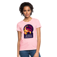 Thumbnail for Women's Glow Scorpio T-Shirt - pink