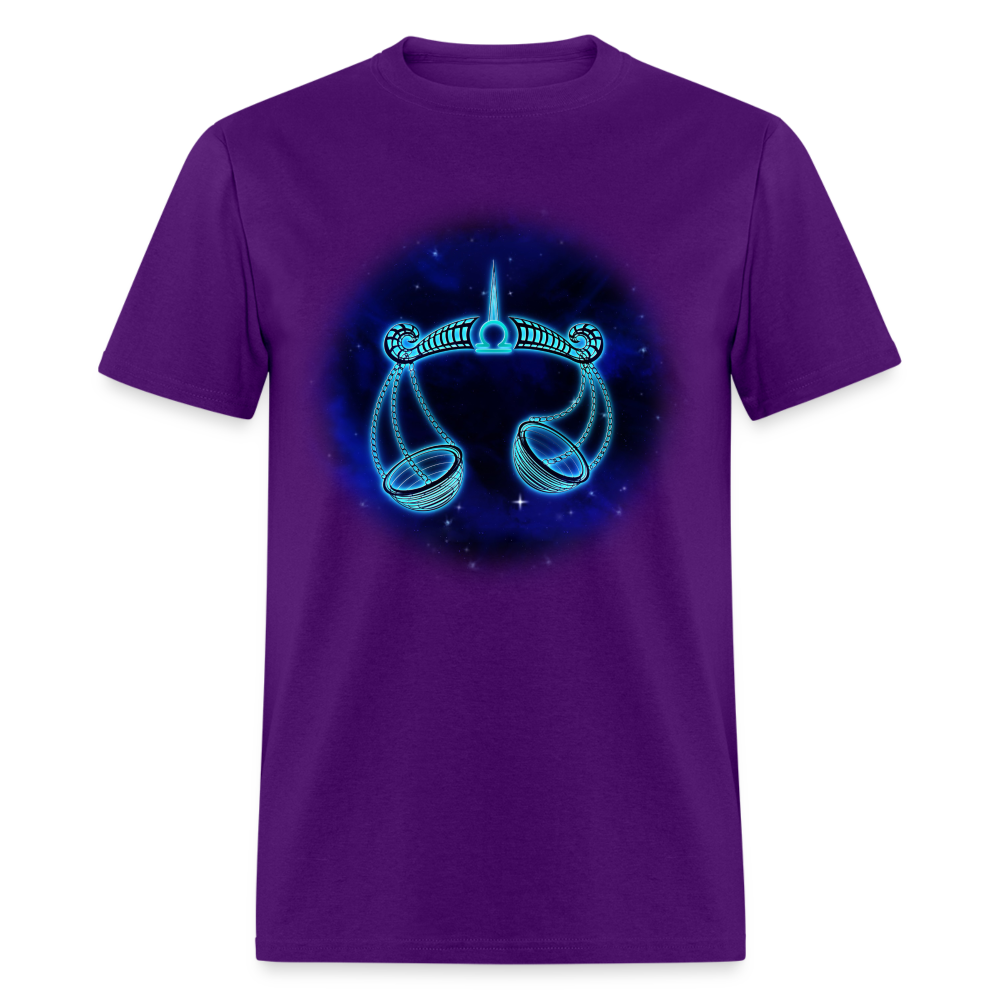 Men's Stellar Libra Classic T-Shirt - purple