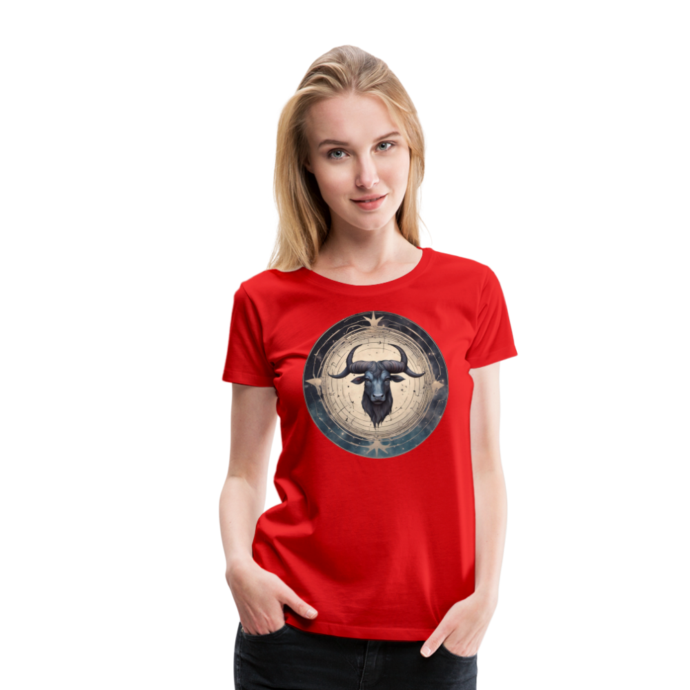 Women’s Mythical Taurus Premium T-Shirt - red