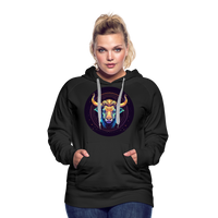 Thumbnail for Women’s Magic Taurus Premium Hoodie - black