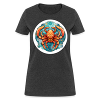 Thumbnail for Women's Symbol Cancer T-Shirt - heather black