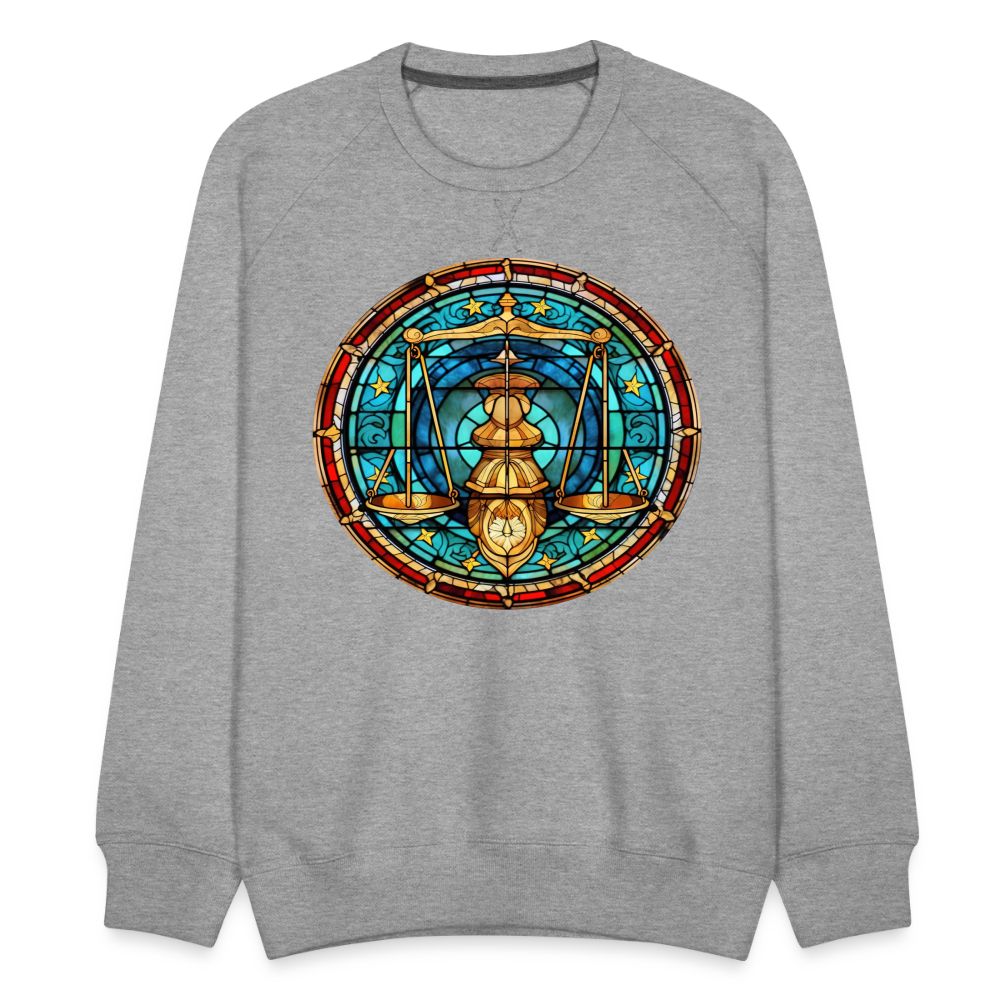 Men’s Mosaic Libra Premium Sweatshirt - heather grey