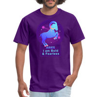 Thumbnail for Men's Neon Aries Classic T-Shirt - purple