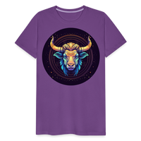 Thumbnail for Men's Magic Taurus Premium T-Shirt - purple