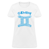 Thumbnail for Women's Power Words Gemini T-Shirt - white