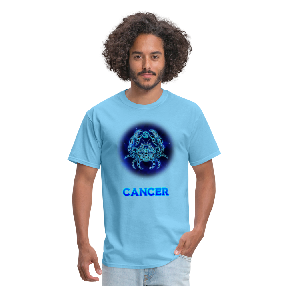 Men's Stellar Cancer Classic T-Shirt - aquatic blue