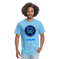 Thumbnail for Men's Stellar Cancer Classic T-Shirt - aquatic blue