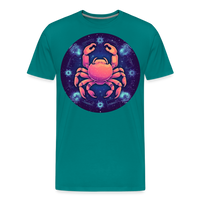 Thumbnail for Men's Magic Cancer Premium T-Shirt - teal