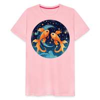 Thumbnail for Men's Magic Pisces Premium T-Shirt - pink