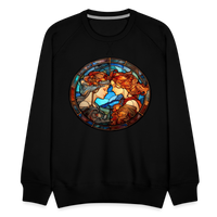 Thumbnail for Men’s Mosaic Gemini Premium Sweatshirt - black