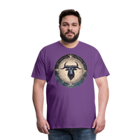 Thumbnail for Men's Mythical Taurus Premium T-Shirt - purple